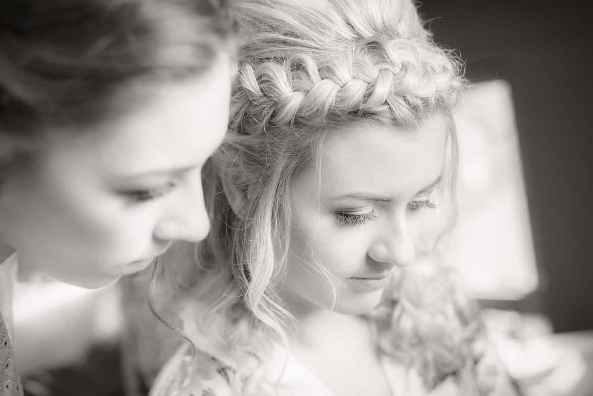 brides getting ready - Wedding Photographer in the Highlands of Scotland Ewan Mathers